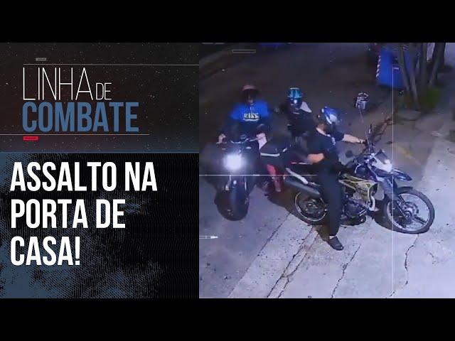 TENTATIVA DE ASSALTO NA PORTA DE CASA TERMINA MAL PARA OS BANDIDOS! | LINHA DE COMBATE