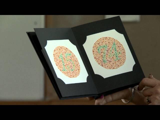 Demonstrating Colour Vision screening - Refer