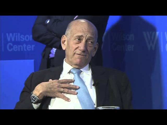 Olmert discusses his failed peace proposal