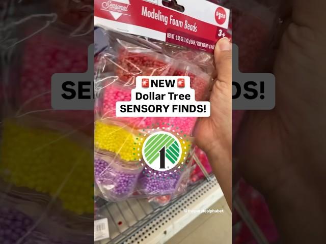 Find These New Sensory Play Finds at Dollar Tree! #dollartreefinds #sensoryplay #sensoryactivities