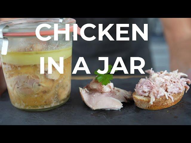 Chicken in a jar - simple and delicious