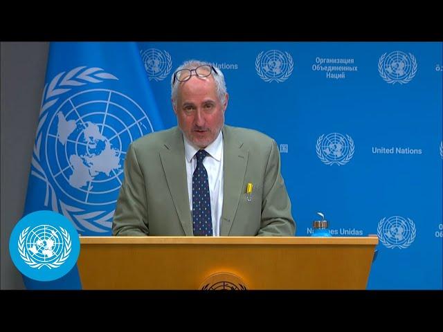 Tajikistan, Palestine & other topics - Daily Press Briefing (27 May 2025) | United Nations