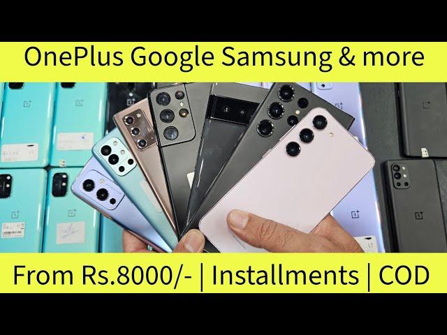 OnePlus Samsung Google & more stock starting from Rs.8000/-