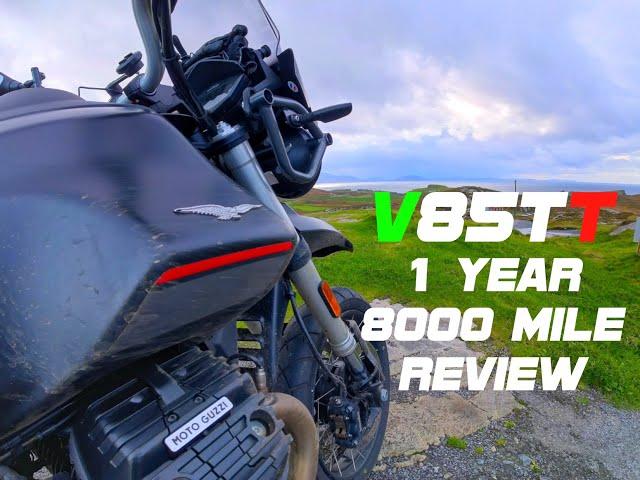 MOTO GUZZI V85TT 8000 mile REVIEW - Is it reliable - Is it worth Considering?