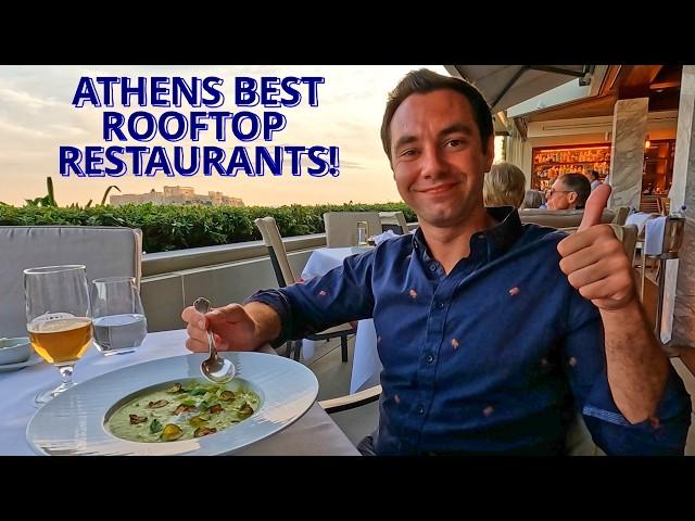 Where to Eat with a View in Athens, Greece! Athens Best Rooftop Restaurants, Bars & Patios!