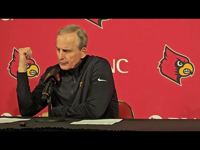 Rick Barnes following Tennessee win at Louisville