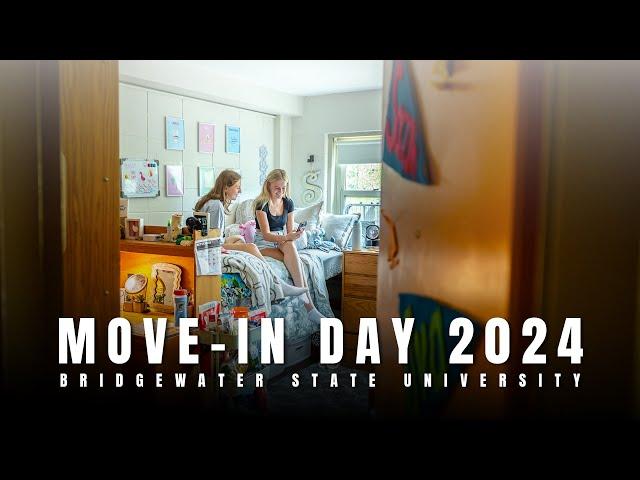 Move-In Day 2024 | Bridgewater State University