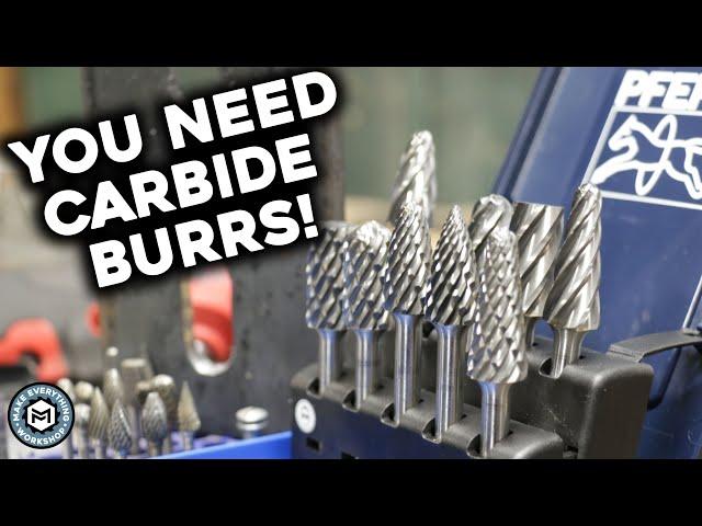 The Amazing Carbide Burr - Metal Working Tools You Need!!