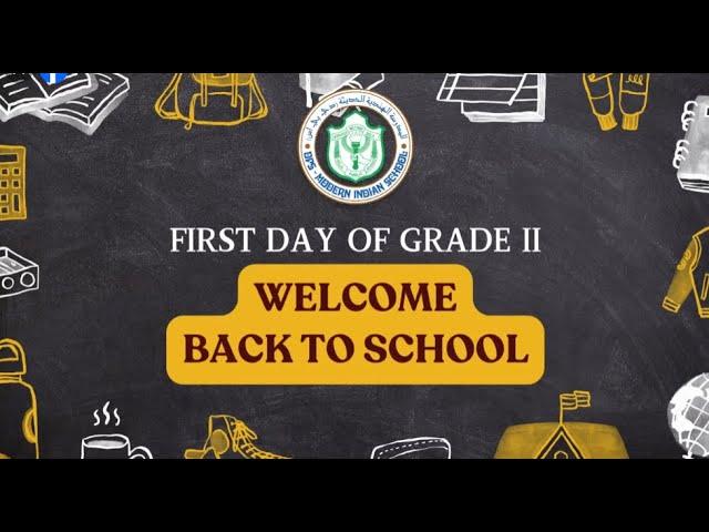 First Day of Grade II (Academic Year 2024-2025) | DPS Modern Indian School