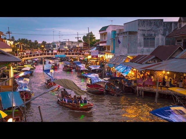 MOST AUTHENTIC THAI FLOATING MARKET- AMPHAWA FLOATING MARKET, THAILAND