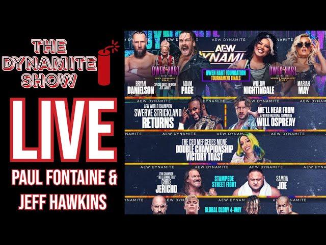 Hangman Vs. Danielson | Willow Vs. Mariah | Owen Cup Finals | The Dynamite Show Live