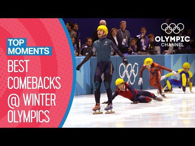 Best Ever Comebacks at the Winter Olympics | Top Moments