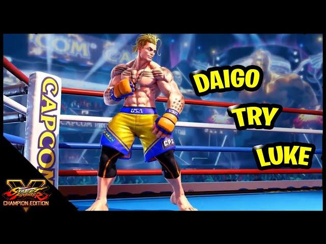 SFV CE - Daigo Try Luke - Fighting Games Replays