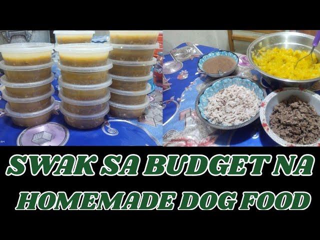 HOW WE PREPARE OUR HOMEMADE DOG FOOD / BUDGET FRIENDLY NA  PAGKAIN NG ASO @Rose Arevalo