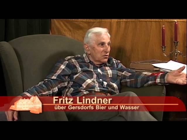 [Schlossgeschichten] Fritz Lindner über Bier & Wasser in Gersdorf (September 2014)