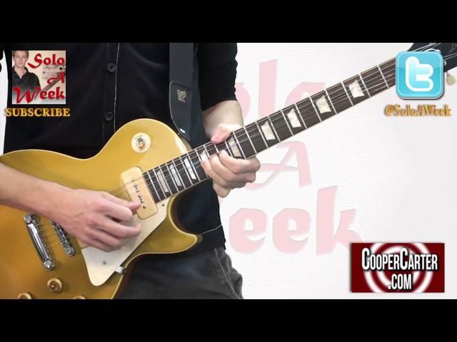 Joe Bonamassa - "When the Fire Hits the Sea" Guitar Solo LESSON - SoloAWeek 43 - Solo a Week