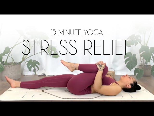 15 Min Anytime Yoga for Deep Relaxation & Stress Relief