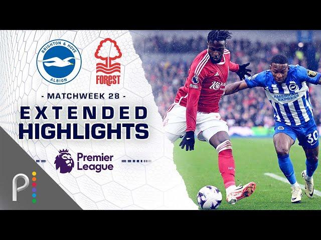 Brighton v. Nottingham Forest | PREMIER LEAGUE HIGHLIGHTS | 3/10/2024 | NBC Sports