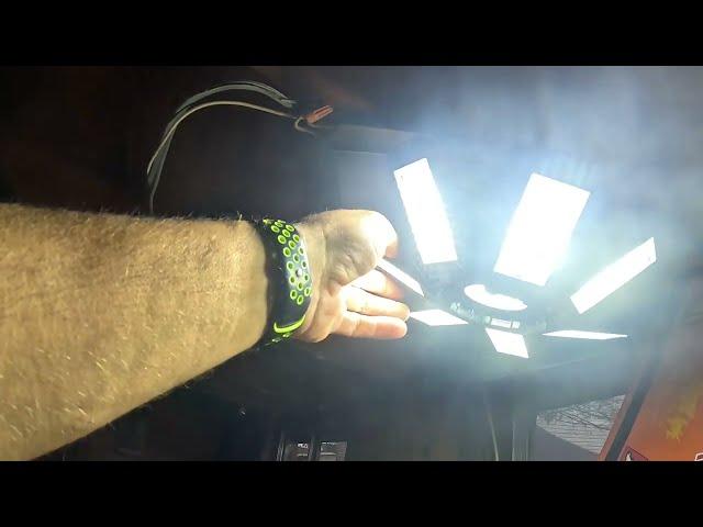 LED Garage Light 2 Pack 200w 20000LM 6500K - Review