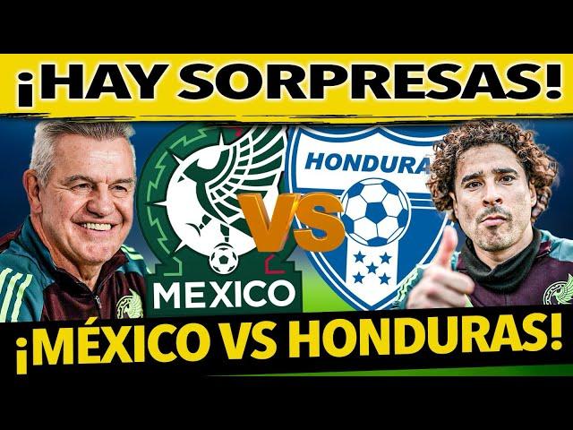 ¡HAY REGRESOS! CONVOCATORIA DE SELECCIÓN MEXICANA VS HONDURAS EN NATIONS LEAGUE ¡SORPRENDE AGUIRRE!