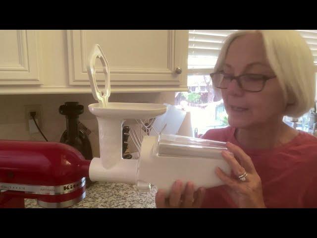 KitchTree Stand Mixer Attachment Review - Tomato Strainer