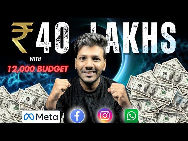 I Turned ₹12,000 into ₹40 LAKHS with Facebook Ads (Here's How!)