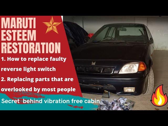 Maruti Esteem Restoration | Changing lesser known parts