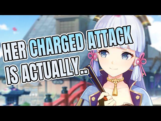 Something odd about Ayaka's Charged Attack