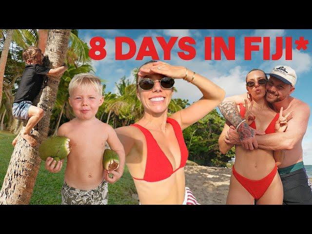 ARE WE CRAZY?! Fiji adventure with 5 kids and 8 adults…