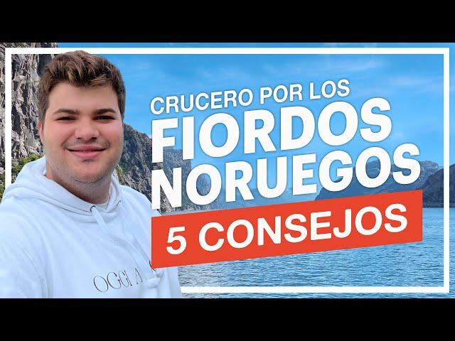 CRUCERO por los FIORDOS NORUEGOS ️️ | 5 CONSEJOS QUE DEBES CONOCER