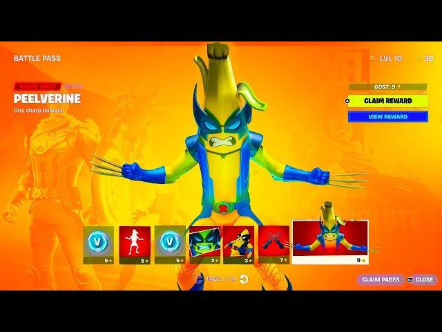 Fortnite Marvel Battle Pass ist DA! 