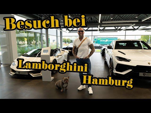 Letzte Besprechung für den Lamborghini Urus Performante in Hamburg!!!