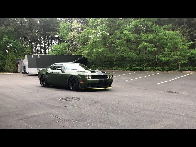 2019 Hellcat Redeye Burnout