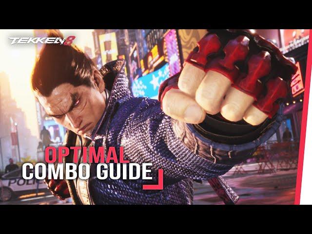 KAZUYA MISHIMA Optimal Combo Guide | TEKKEN 8