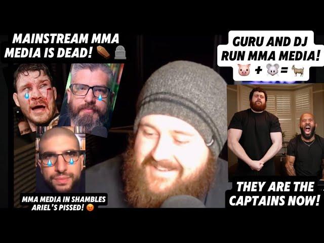MMA GURU AND DEMETRIOUS JOHNSON DESTROY MAINSTREAM MMA MEDIA! THE NEW CAPTAINS OF THE MMA WORLD! x