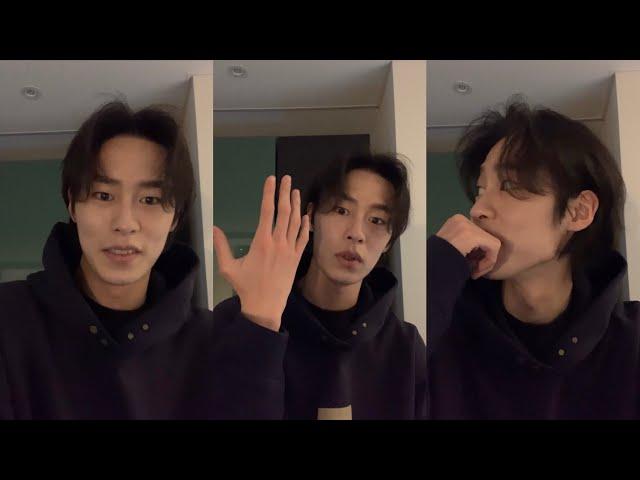 [ENG] 이재욱 LeeJaeWook IG Live 211214 subbed by LEE JAE WOOK RECORD