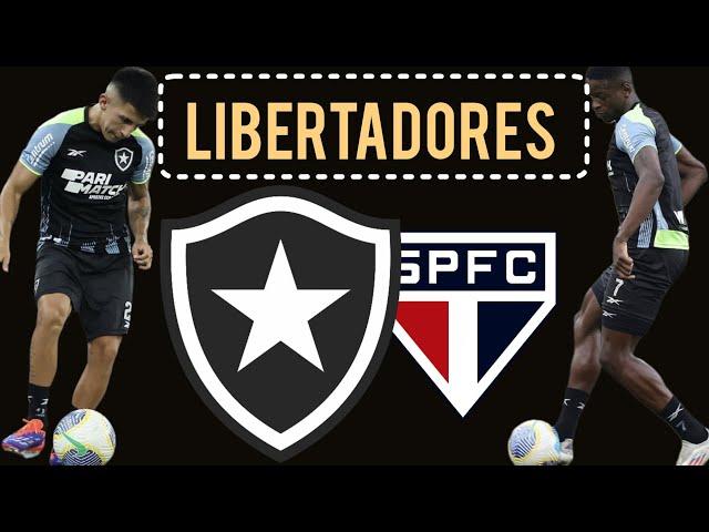 TUDO SOBRE BOTAFOGO x SÃO PAULO  PELA LIBERTADORES | PRA CIMA, FOGÃO