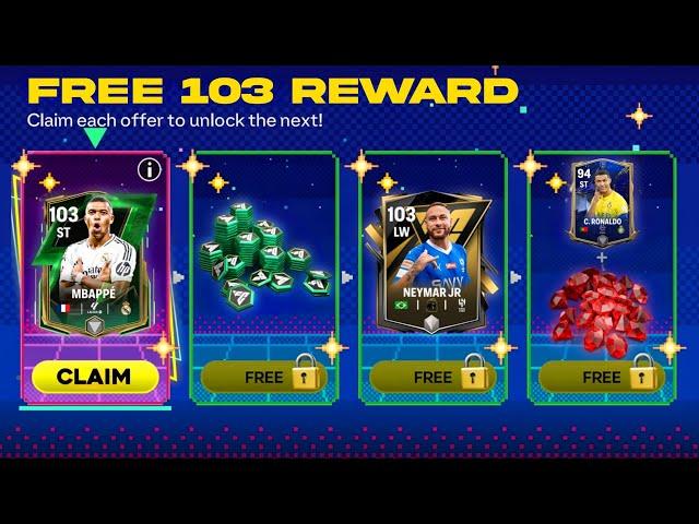 FREE 103 OVR REWARD GIFT PACKAGE!! RETRO STAR STREAK PACK & 99-103 REWARD FLASH SALE  FC MOBILE 25!