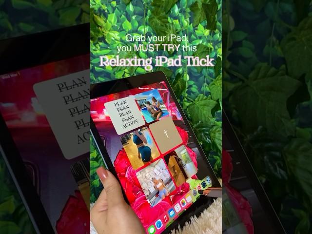 iPad tricks/hacks you MUST try! IG:@lullxury | :lulltiasiaxxv@gmail.com #ipad #relaxingsounds