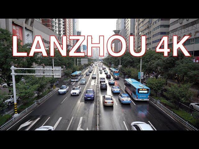 Lanzhou 4K POV - Downtown Walk - Gansu - China 中国甘肃兰州漫步视频/前面展望