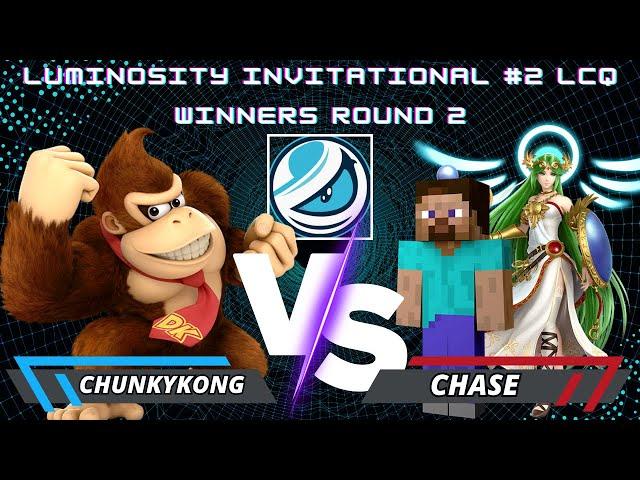 ChunkyKong (Donkey Kong) Vs. Chase (Steve/Palutena) | LG Invitational #2 LCQ | WR2 | SSBU