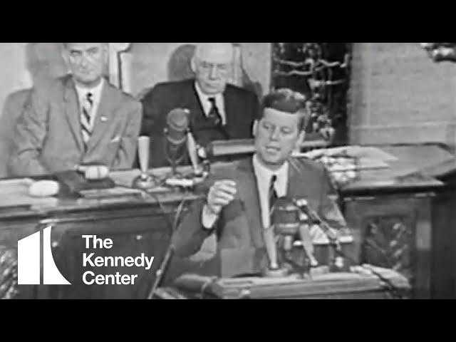 JFK's Famous Speech to Congress on Space Exploration (1961) | The Kennedy Center