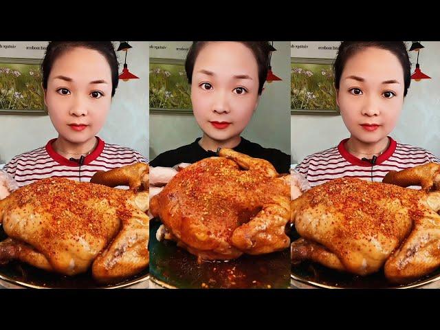 ASMR Spicy Food MUKBANG | Eating Whole Chicken Mukbang | 양념치킨찜 먹방 | 통닭구이김치 |중국먹방/묵은지닭볶음탕 | 매운음식집밥 먹방