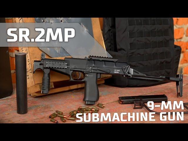 High firepower and accuracy of SR.2MP 9-mm submachine gun