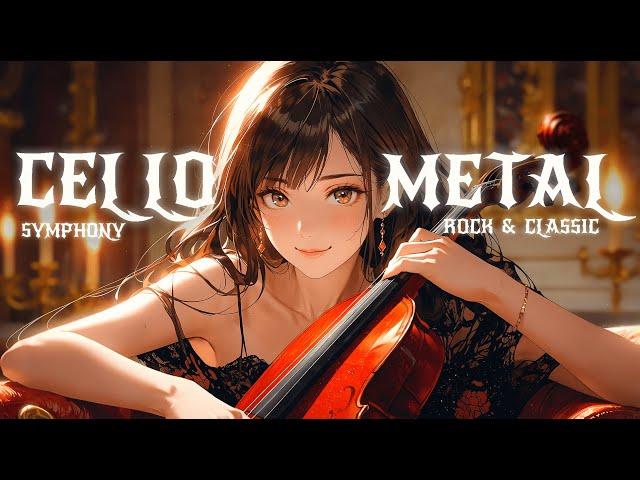 CELLO METAL & ROCK V2 (Symphonic & Bass Boosted)  Energy Boost for Workout / Gaming / Study [2Hrs]