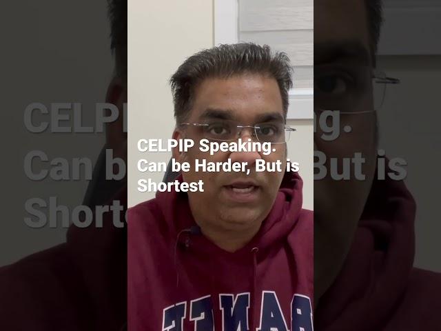 CELPIP Speaking POV