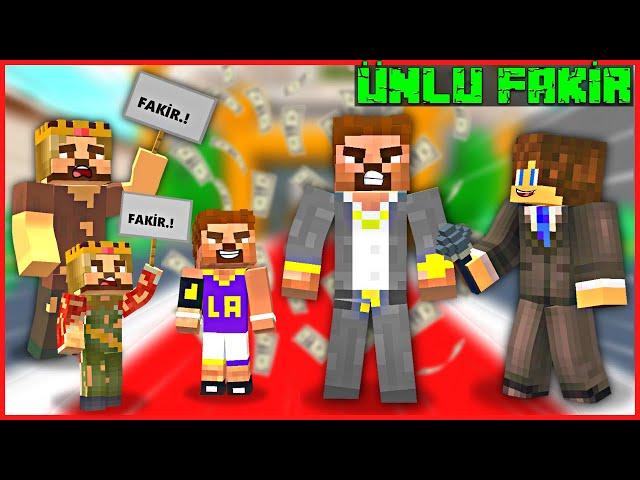 FAKIR BECOME A FAMOUS, RICH, POOR ENJOYED!  - Minecraft