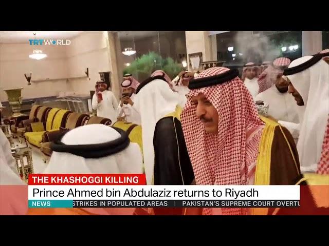 Prince Ahmed bin Abdulaziz al Saud returns back to Saudi Arabia