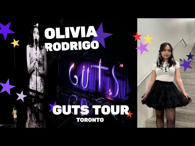 Olivia Rodirgo GUTS Tour | grwm, guts makeup inspired looks, toronto concert vlog, fancams,.. etc