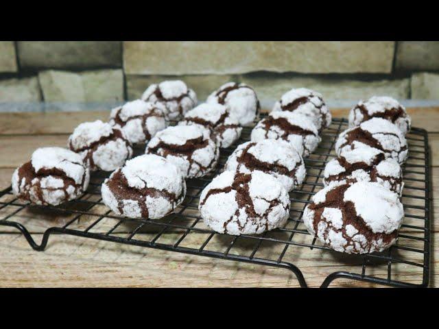 Chocolate Crinkles | A Moist Chocolate Crinkle Recipe